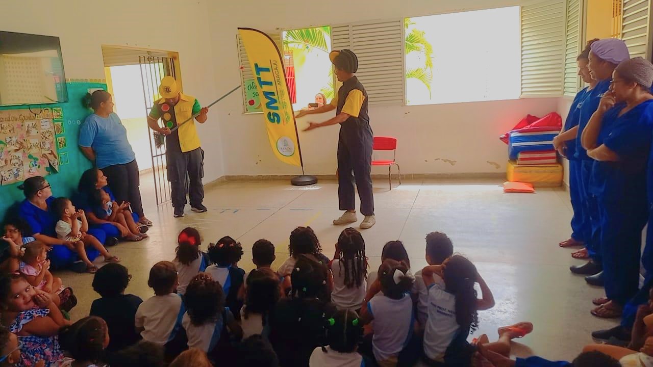 SMTT de Aracaju promove semana de atividades educativas com programação especial de conscientização para um trânsito seguro - SMTT Aracaju